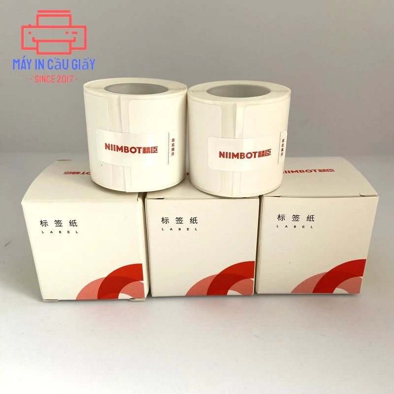 Giấy in nhiệt Niimbot chính hãng cho máy in cầm tay B21, B1...